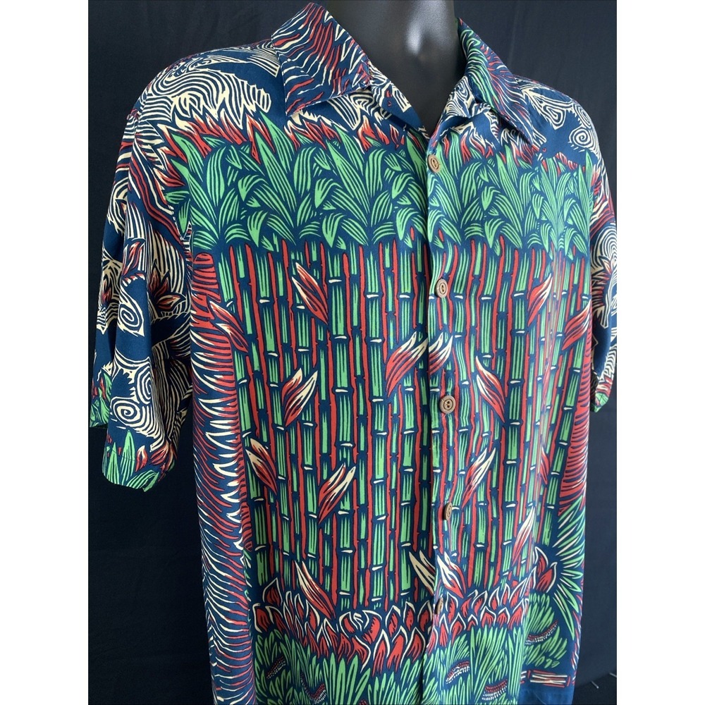 Rare MAMBO Bruce Goold Classic Bambo LOUD SHIRT Hawaiian Button Up Shirt